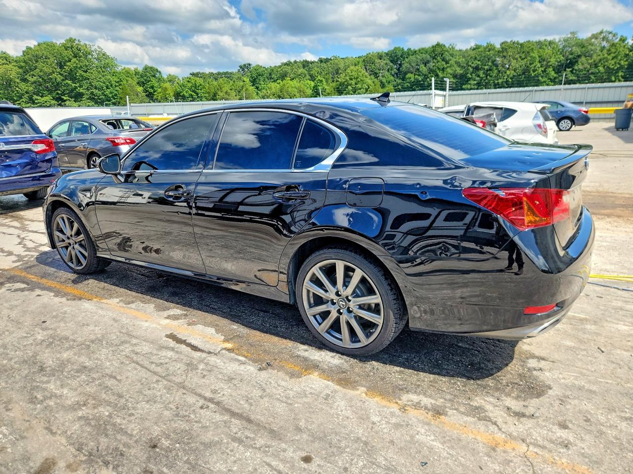 2013 Lexus Gs 350 Black vin: JTHCE1BL1D5015657