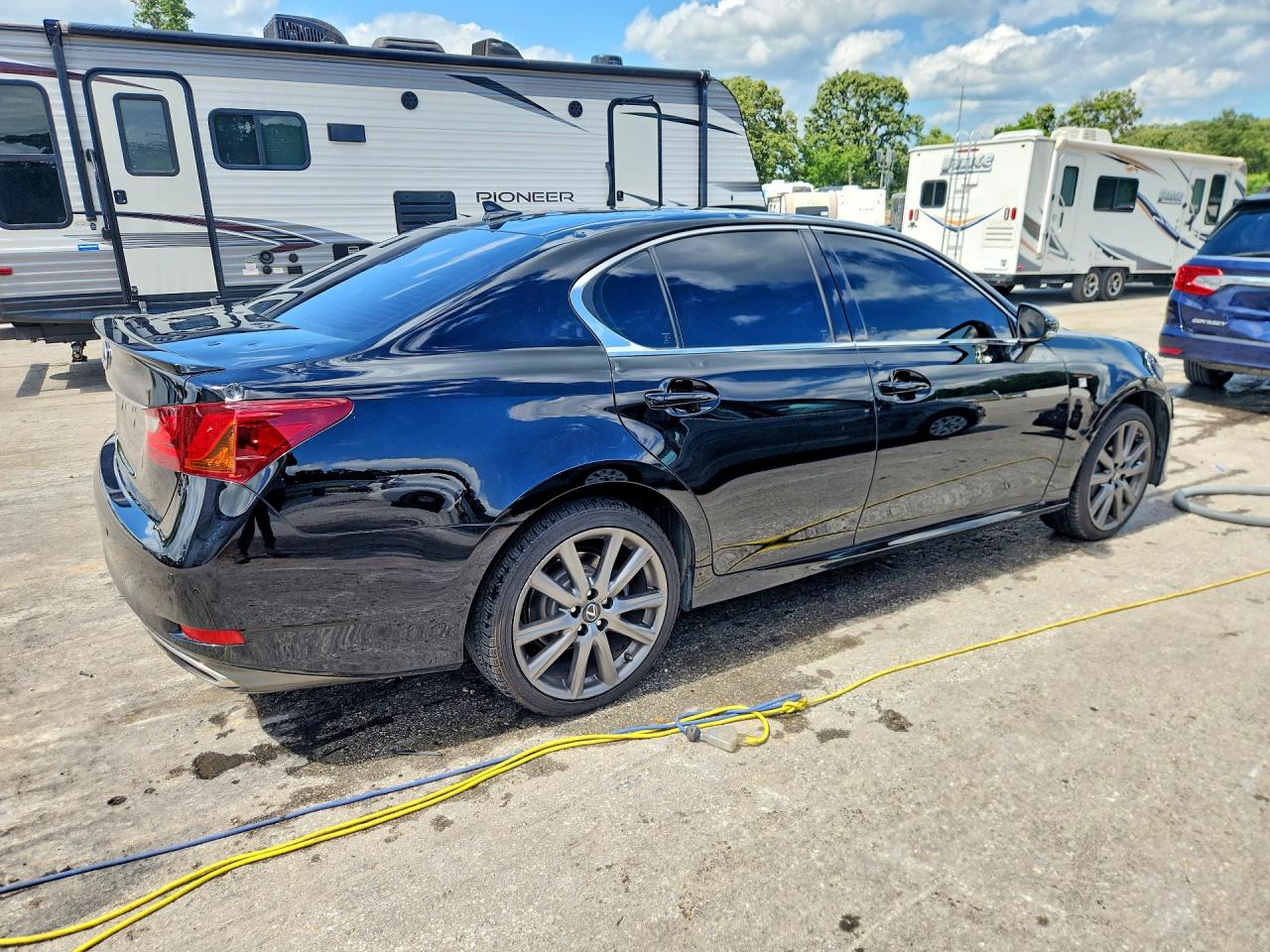 2013 Lexus Gs 350 Black vin: JTHCE1BL1D5015657
