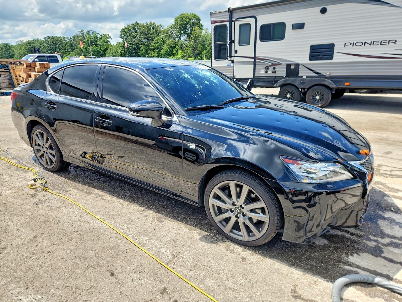 2013 Lexus Gs 350 Black vin: JTHCE1BL1D5015657
