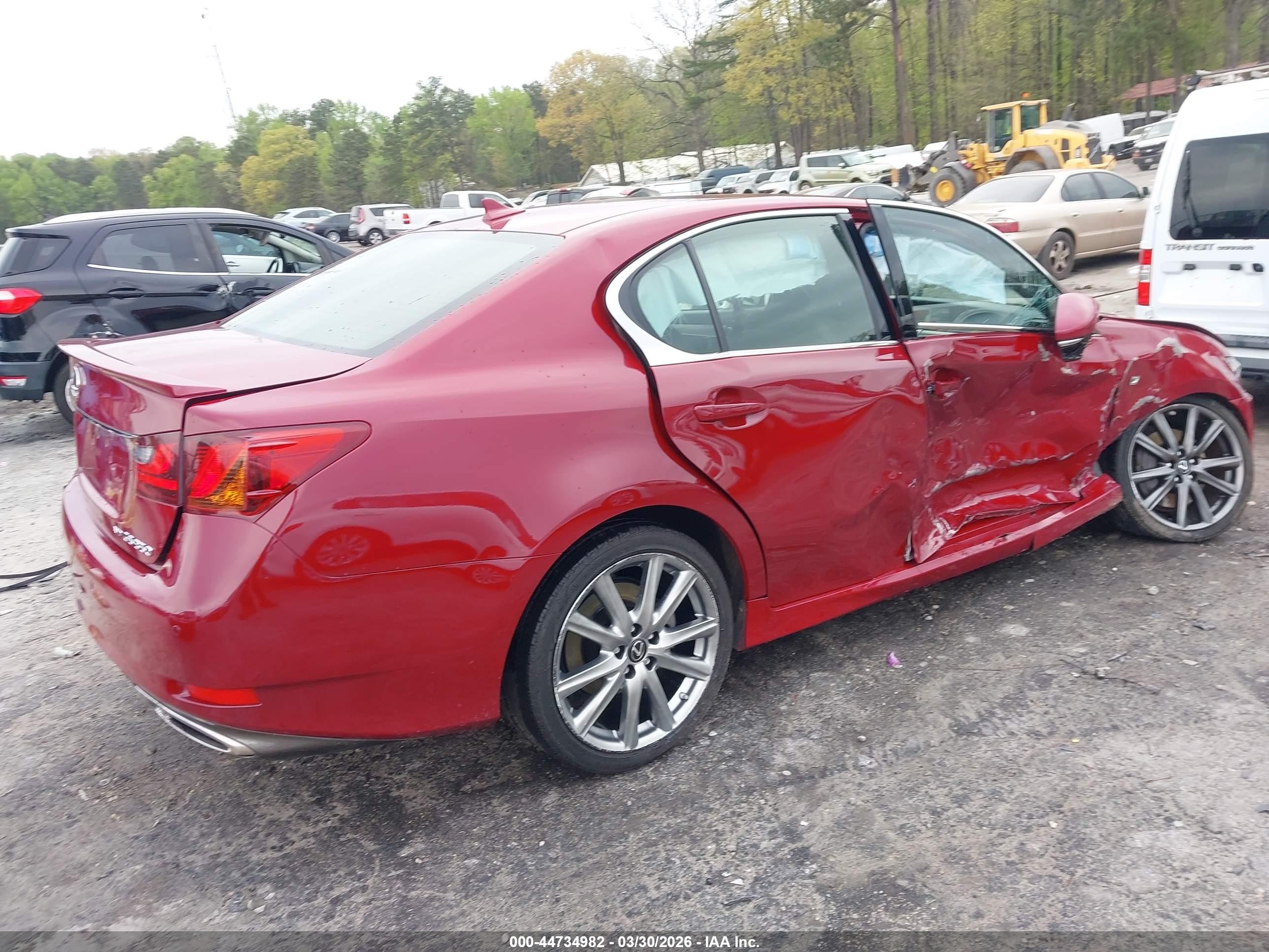 2013 Lexus Gs 350   Red vin: JTHCE1BL1D5016792