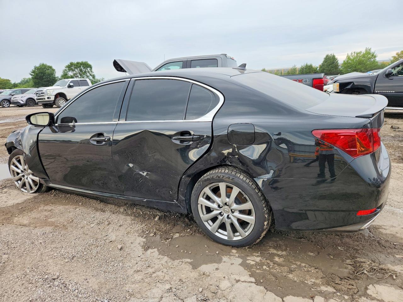 2013 Lexus Gs 350 Black vin: JTHCE1BL1D5017733