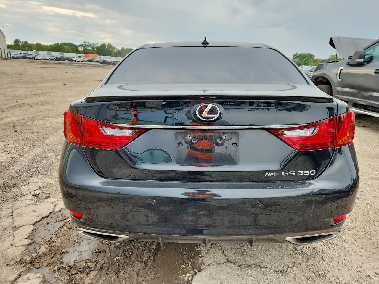 2013 Lexus Gs 350 Black vin: JTHCE1BL1D5017733