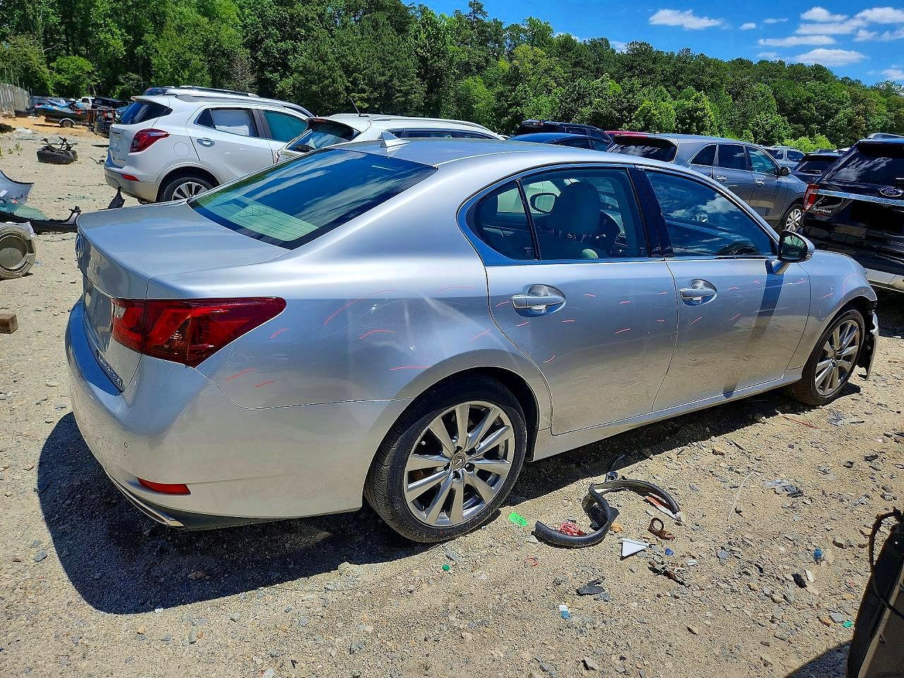 2014 Lexus Gs 350 Silver vin: JTHCE1BL1E5025512