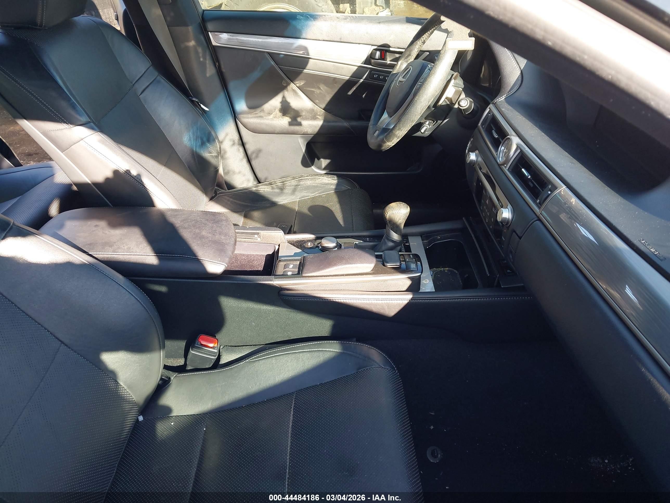 2015 Lexus Gs 350 Black vin: JTHCE1BL1FA007469
