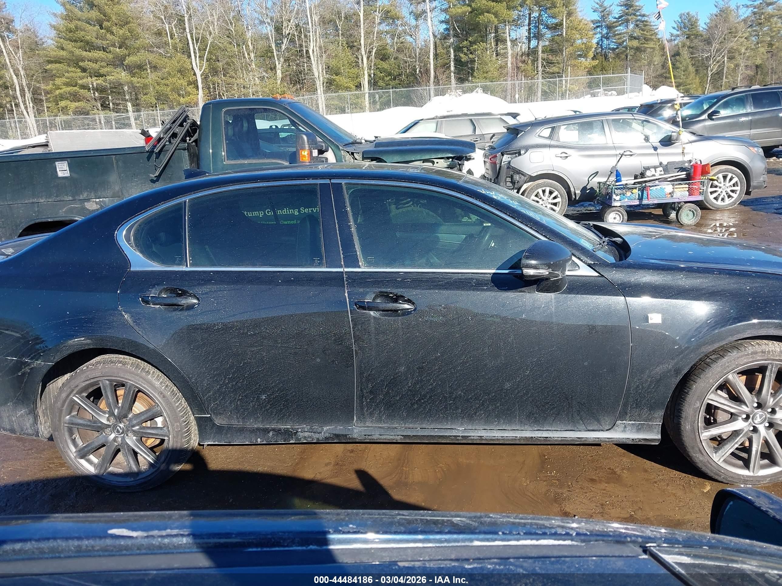 2015 Lexus Gs 350 Black vin: JTHCE1BL1FA007469