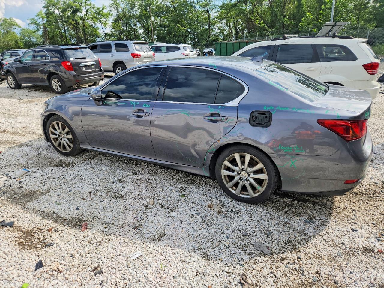 2015 Lexus Gs 350 Gray vin: JTHCE1BL1FA008122