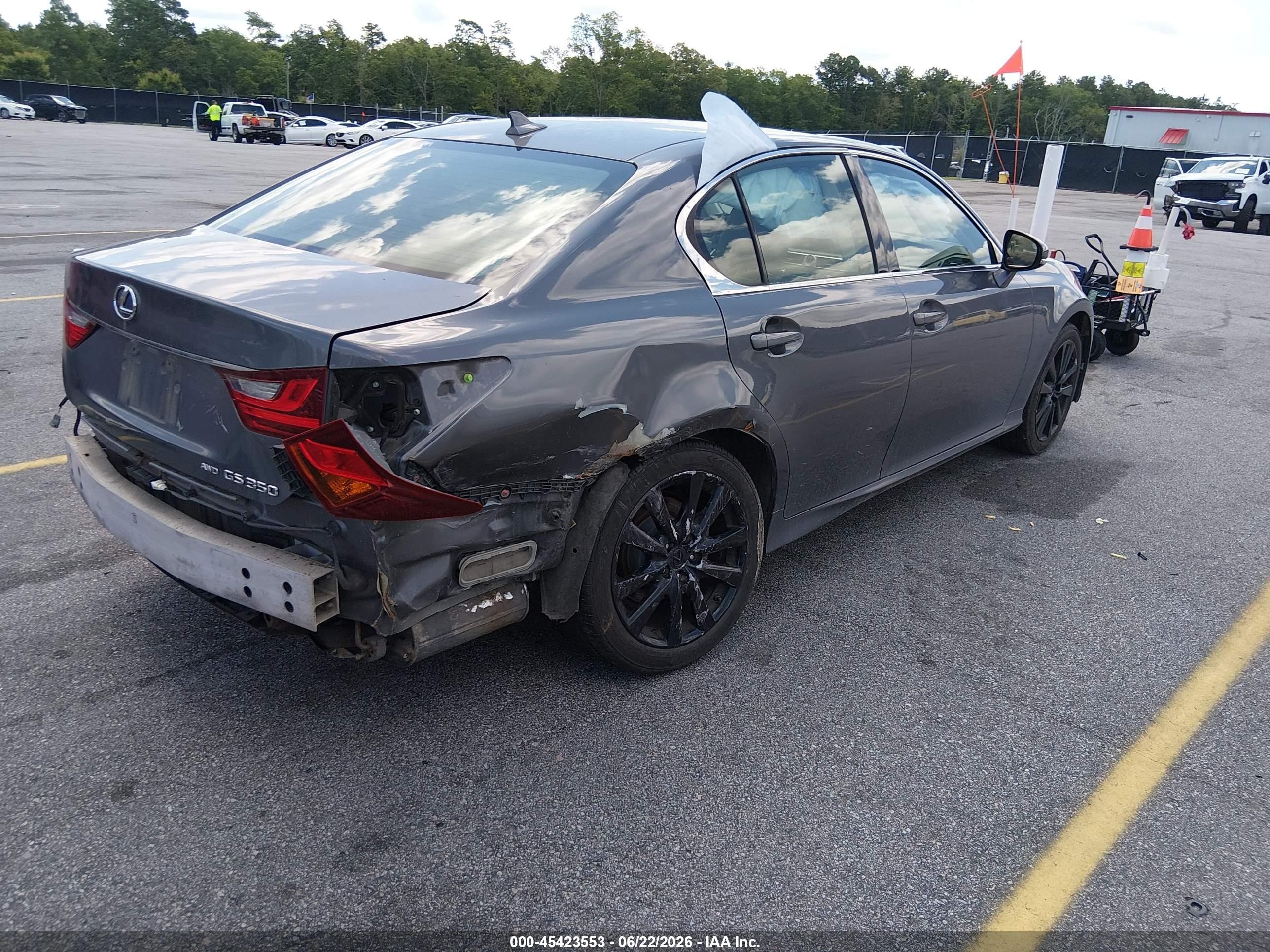 2013 Lexus Gs 350   Gray vin: JTHCE1BL2D5002173
