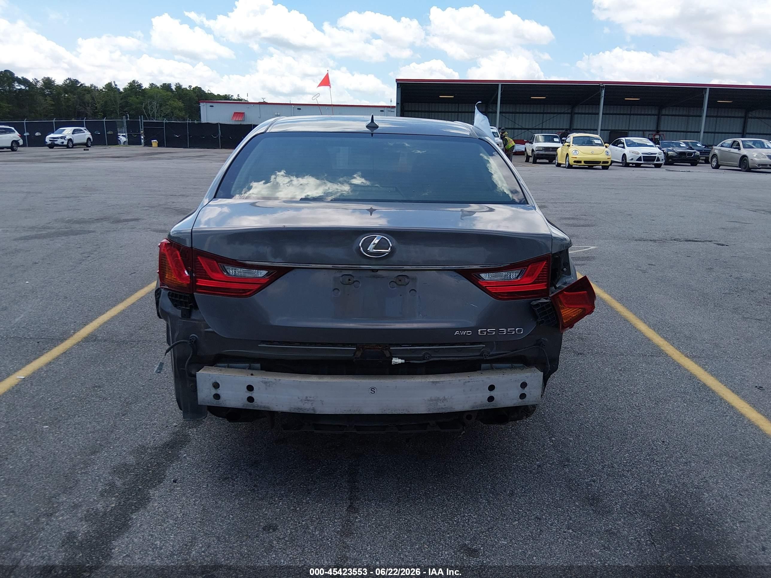 2013 Lexus Gs 350   Gray vin: JTHCE1BL2D5002173