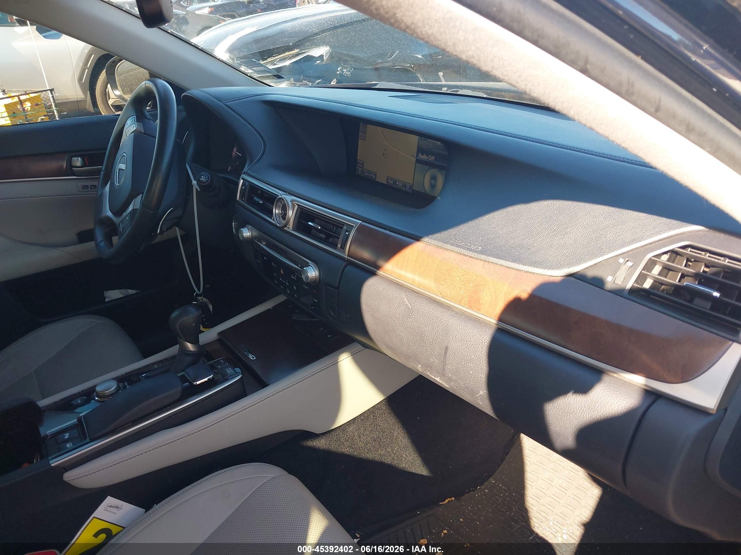 2013 Lexus Gs 350   Blue vin: JTHCE1BL2D5003470