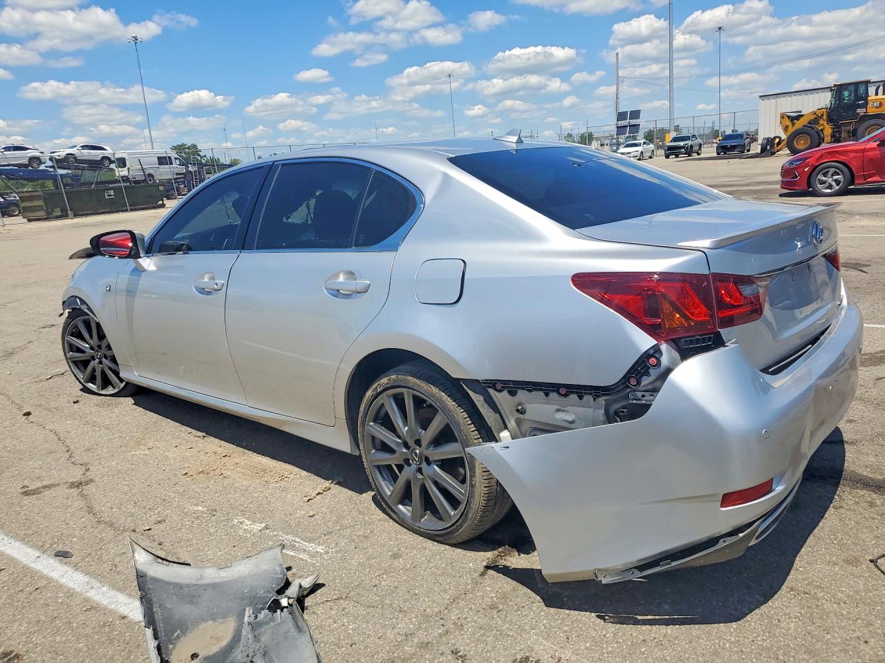 2013 Lexus Gs 350 Silver vin: JTHCE1BL2D5005218