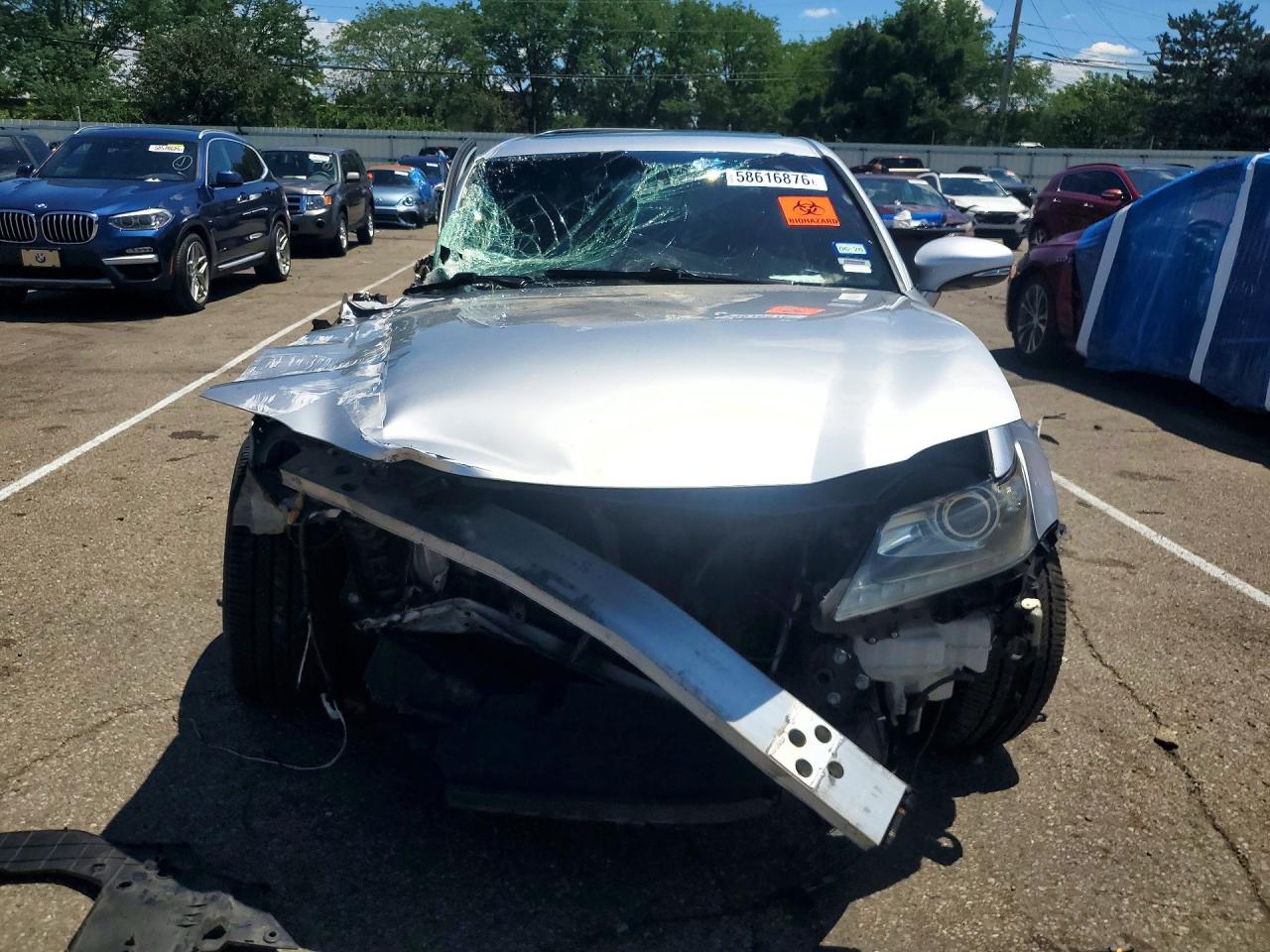 2013 Lexus Gs 350 Silver vin: JTHCE1BL2D5005218