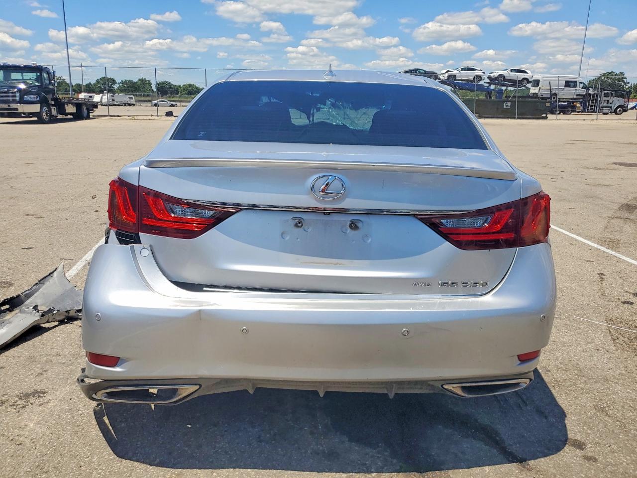 2013 Lexus Gs 350 Silver vin: JTHCE1BL2D5005218