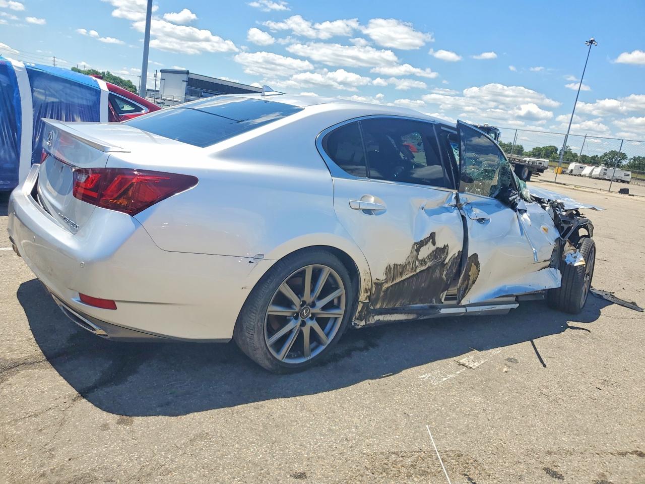 2013 Lexus Gs 350 Silver vin: JTHCE1BL2D5005218