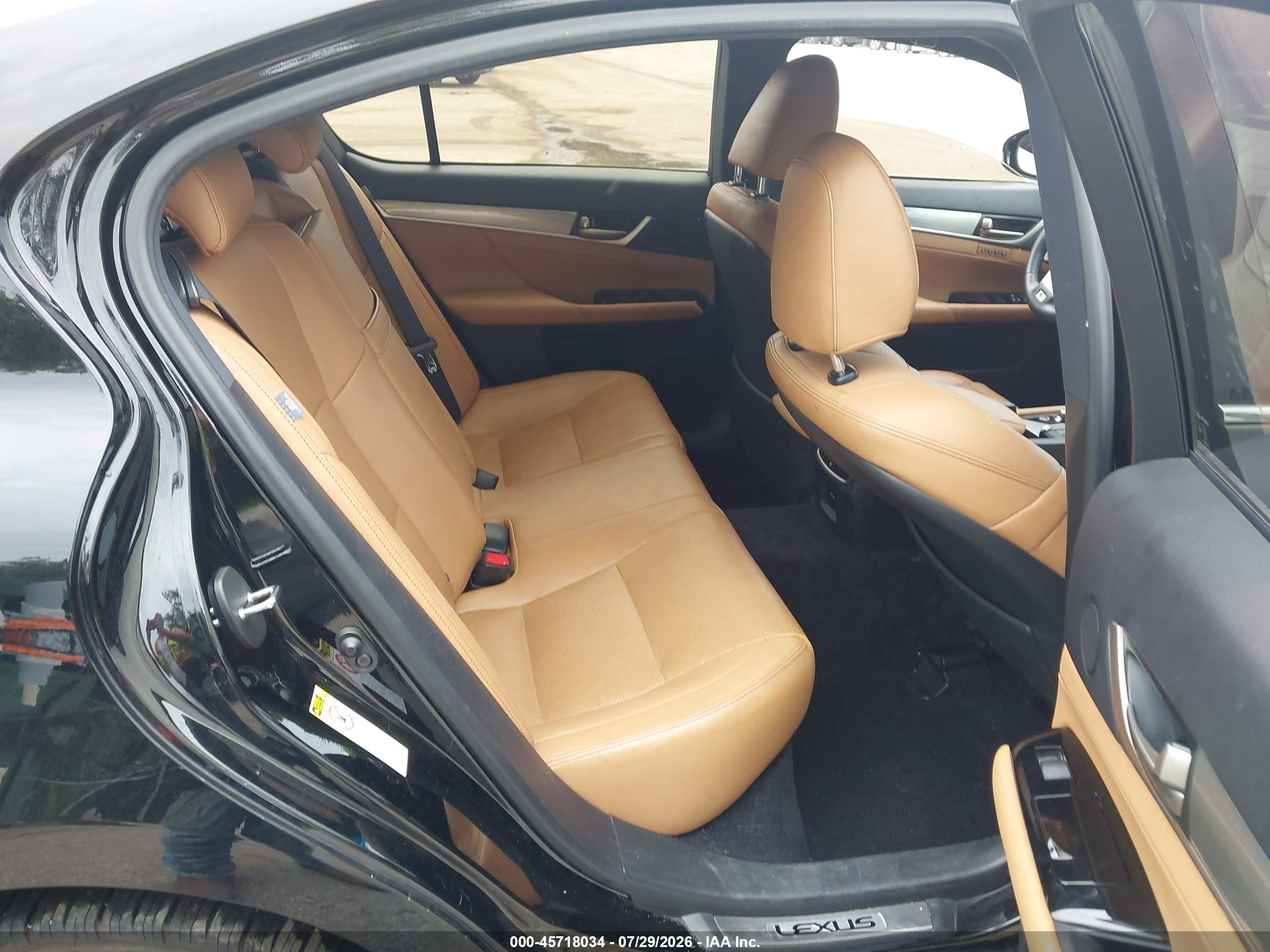 2013 Lexus Gs 350   Black vin: JTHCE1BL2D5010161
