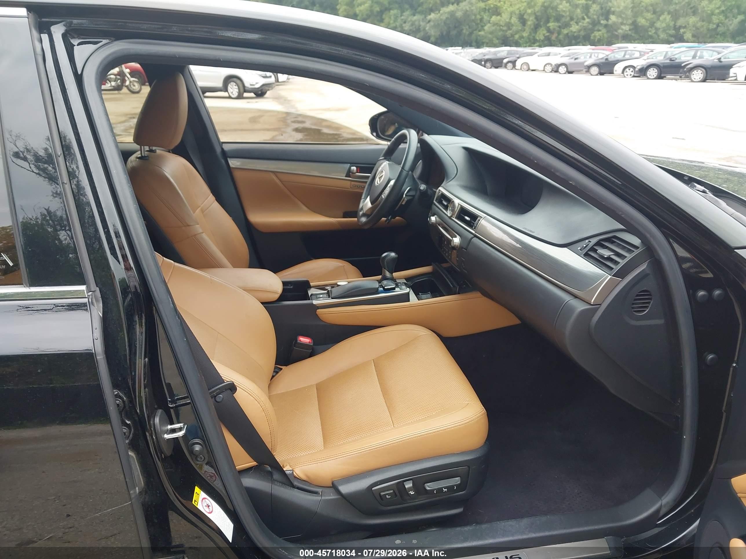 2013 Lexus Gs 350   Black vin: JTHCE1BL2D5010161