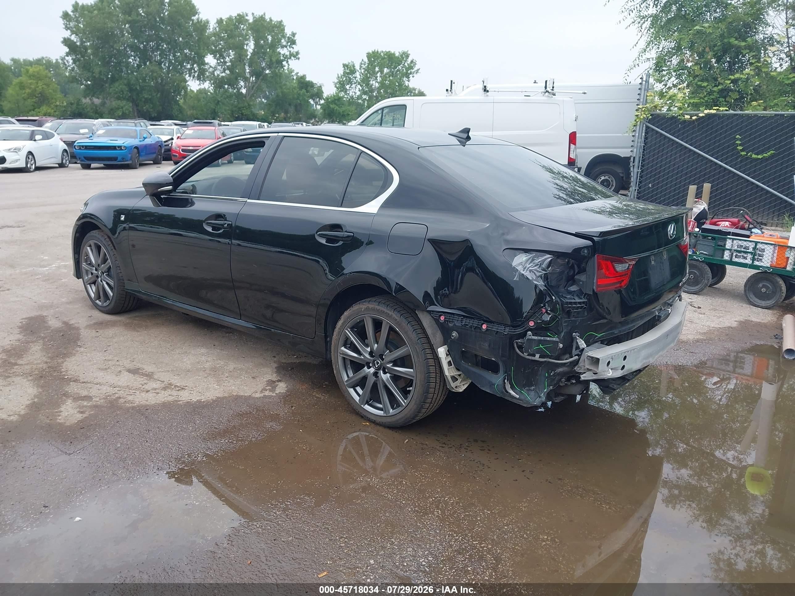 2013 Lexus Gs 350   Black vin: JTHCE1BL2D5010161