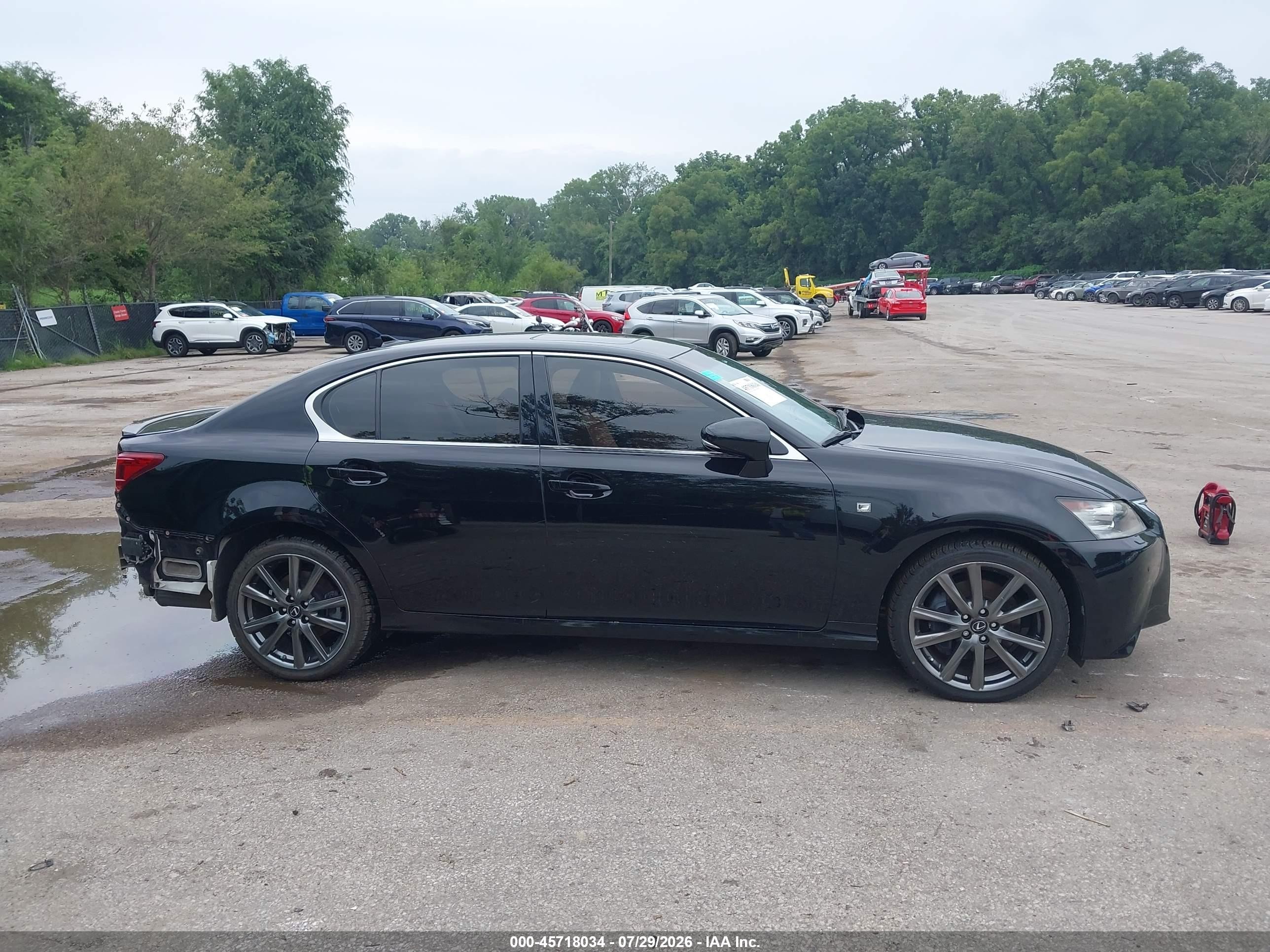 2013 Lexus Gs 350   Black vin: JTHCE1BL2D5010161