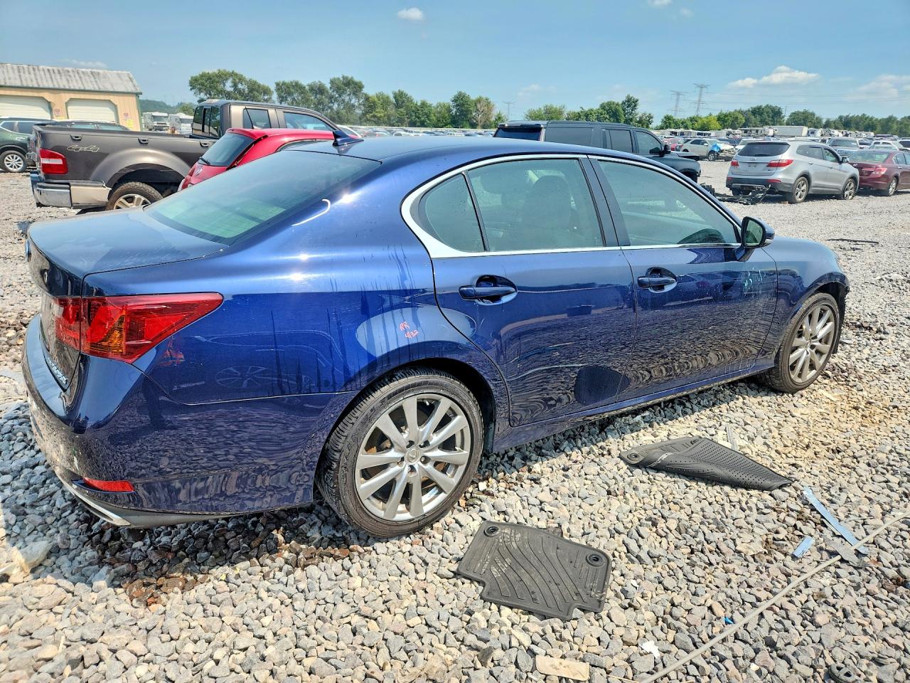 2013 Lexus Gs 350 Blue vin: JTHCE1BL2D5011925