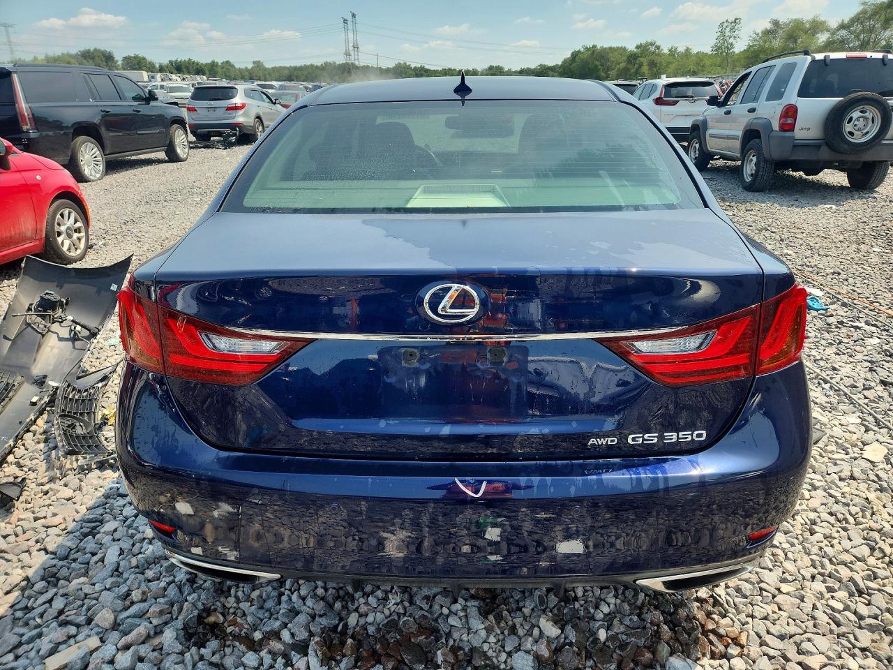 2013 Lexus Gs 350 Blue vin: JTHCE1BL2D5011925