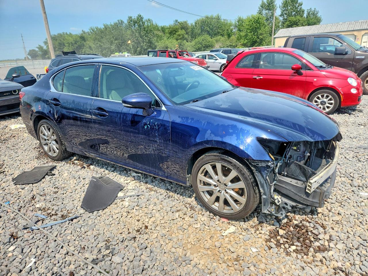 2013 Lexus Gs 350 Blue vin: JTHCE1BL2D5011925