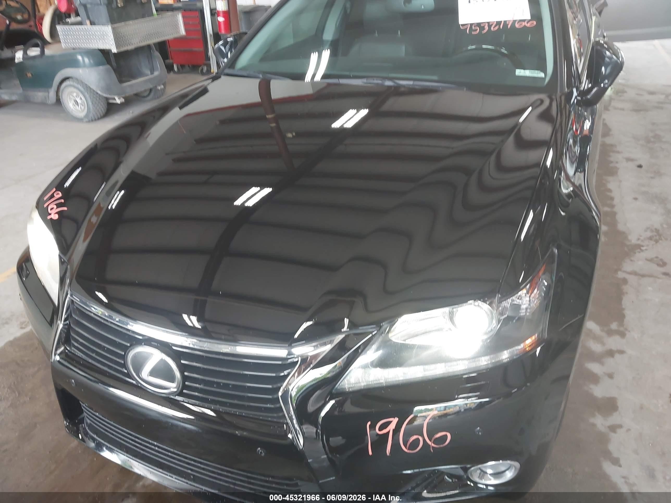 2013 Lexus Gs 350   Black vin: JTHCE1BL2D5012508