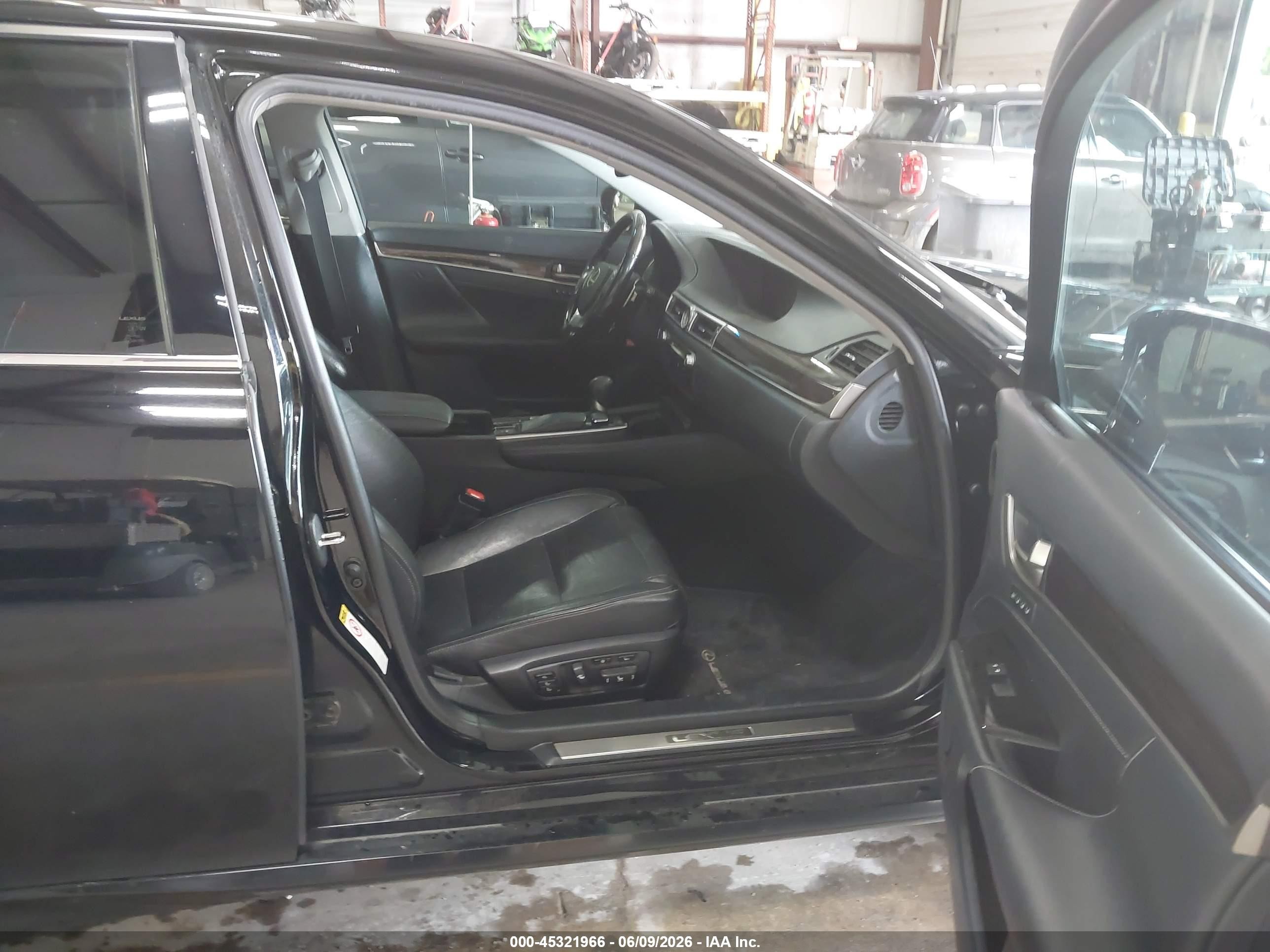 2013 Lexus Gs 350   Black vin: JTHCE1BL2D5012508