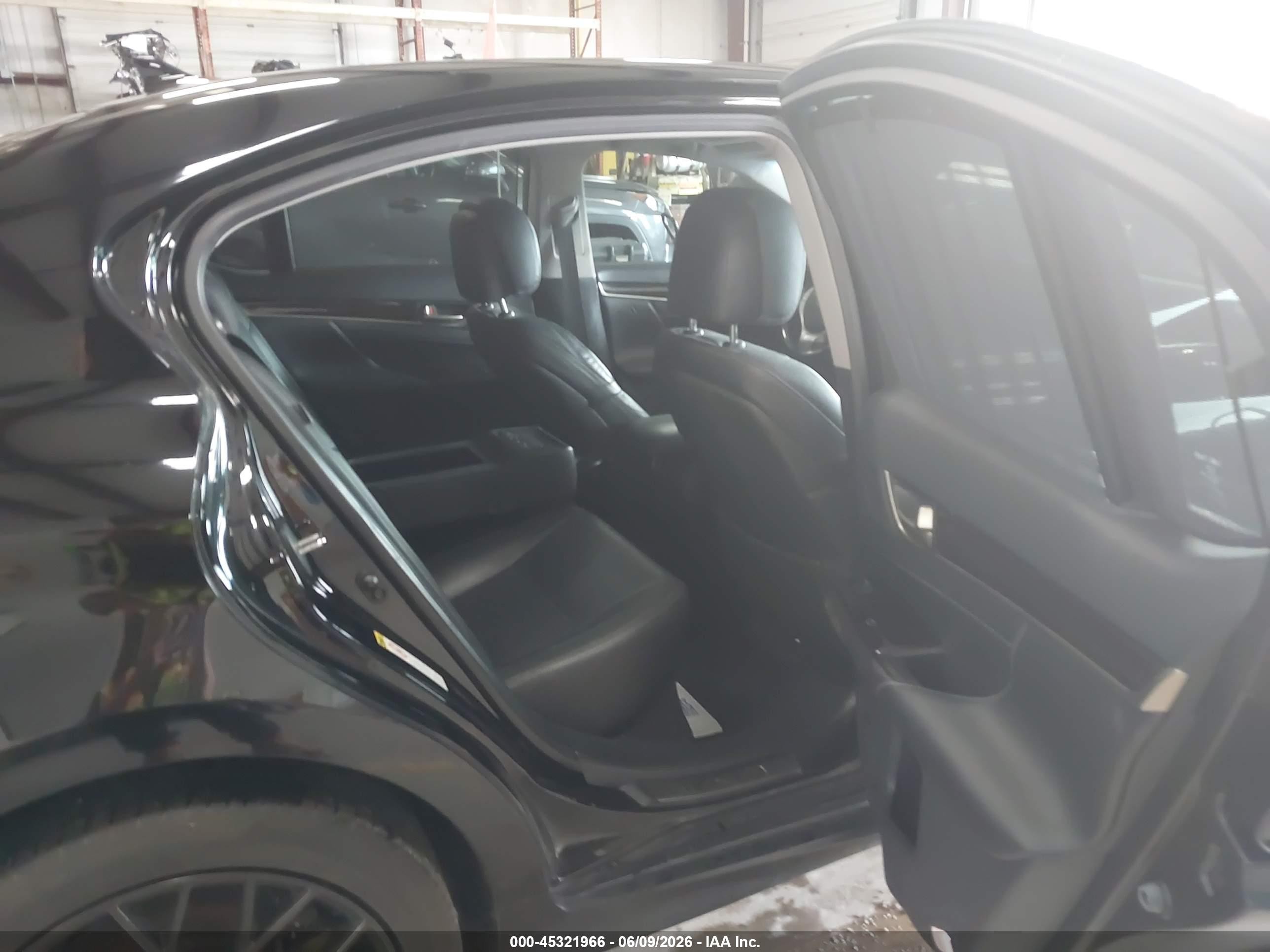 2013 Lexus Gs 350   Black vin: JTHCE1BL2D5012508