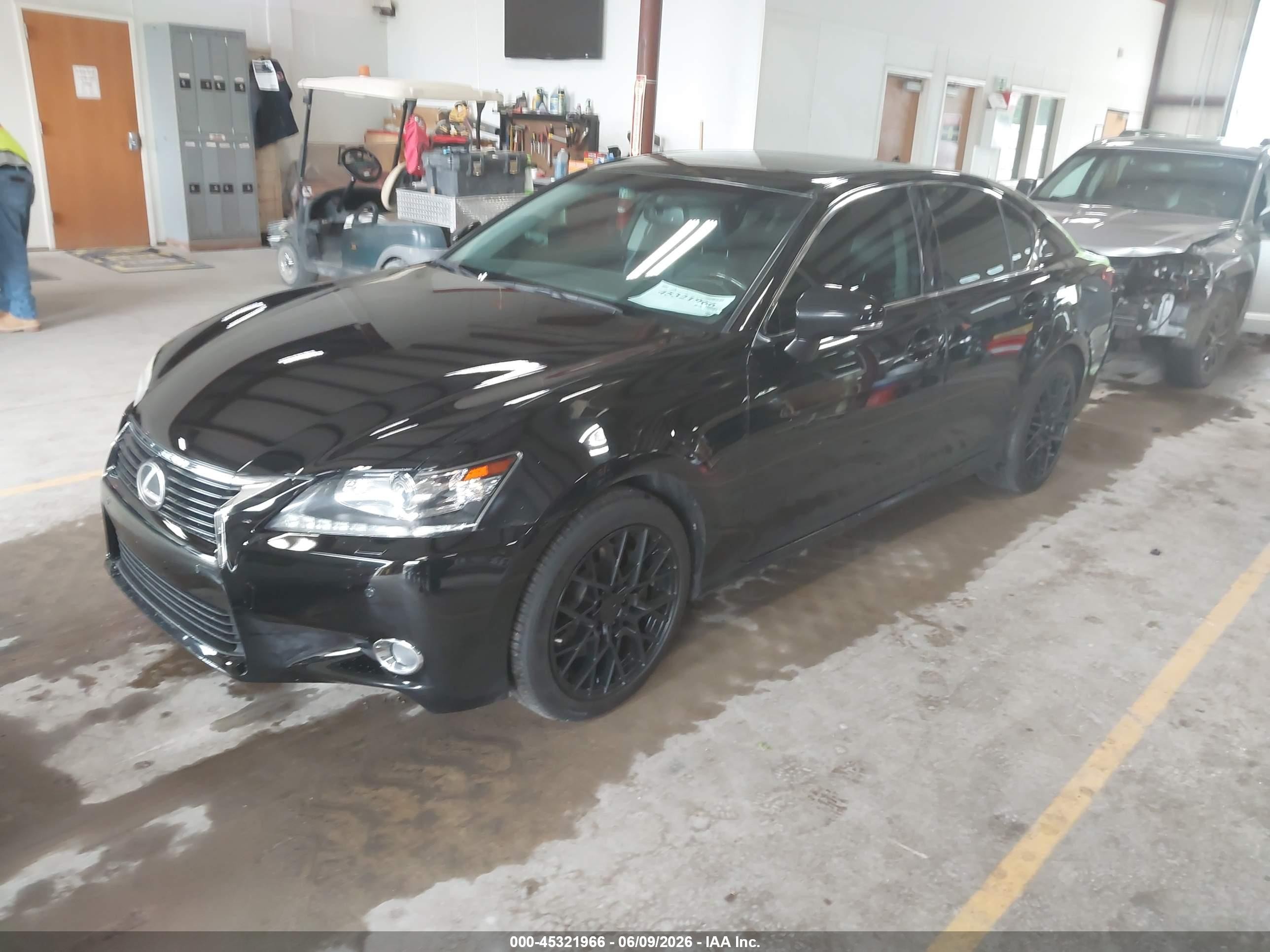 2013 Lexus Gs 350   Black vin: JTHCE1BL2D5012508