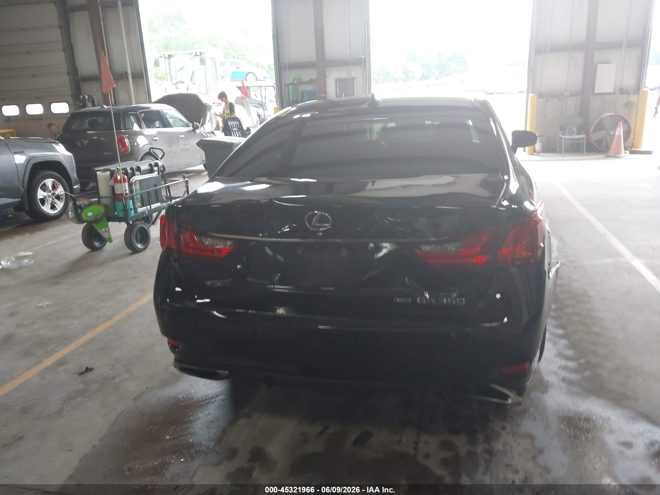 2013 Lexus Gs 350   Black vin: JTHCE1BL2D5012508