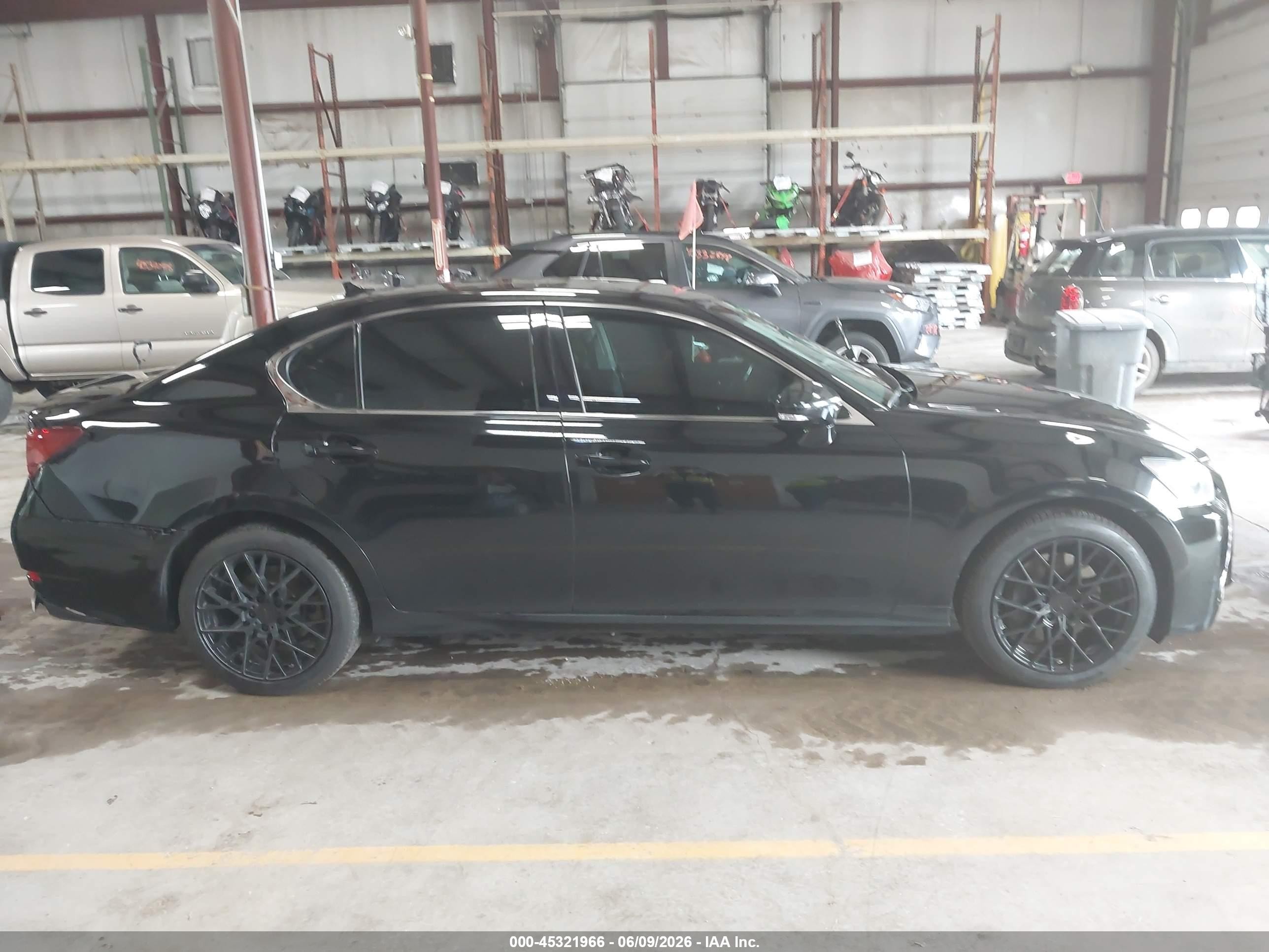 2013 Lexus Gs 350   Black vin: JTHCE1BL2D5012508