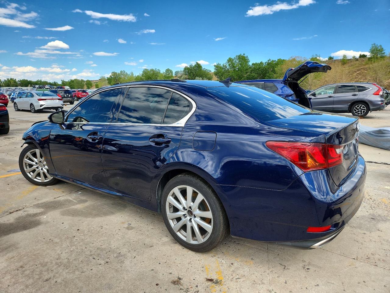 2013 Lexus Gs 350 Blue vin: JTHCE1BL2D5014243