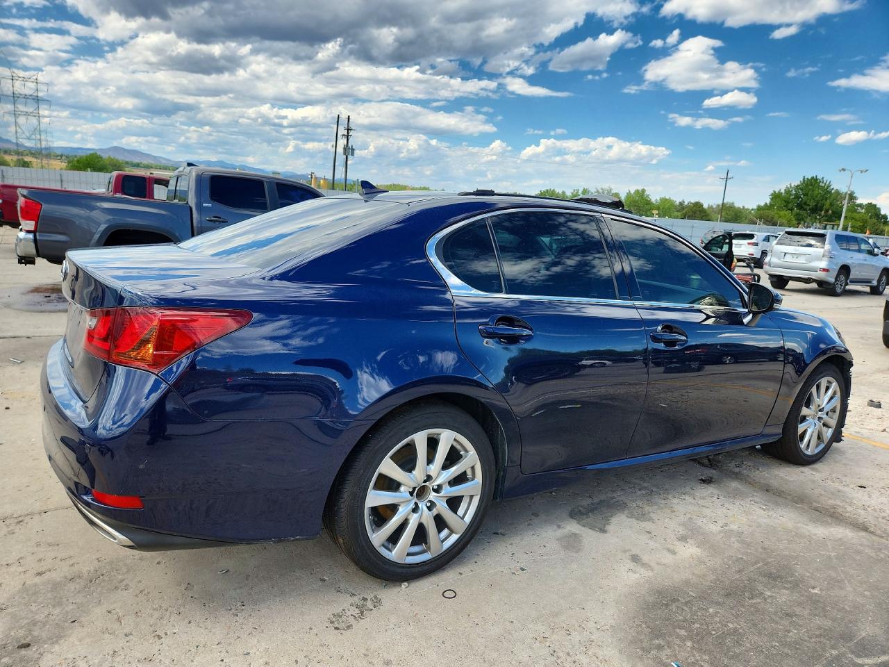 2013 Lexus Gs 350 Blue vin: JTHCE1BL2D5014243