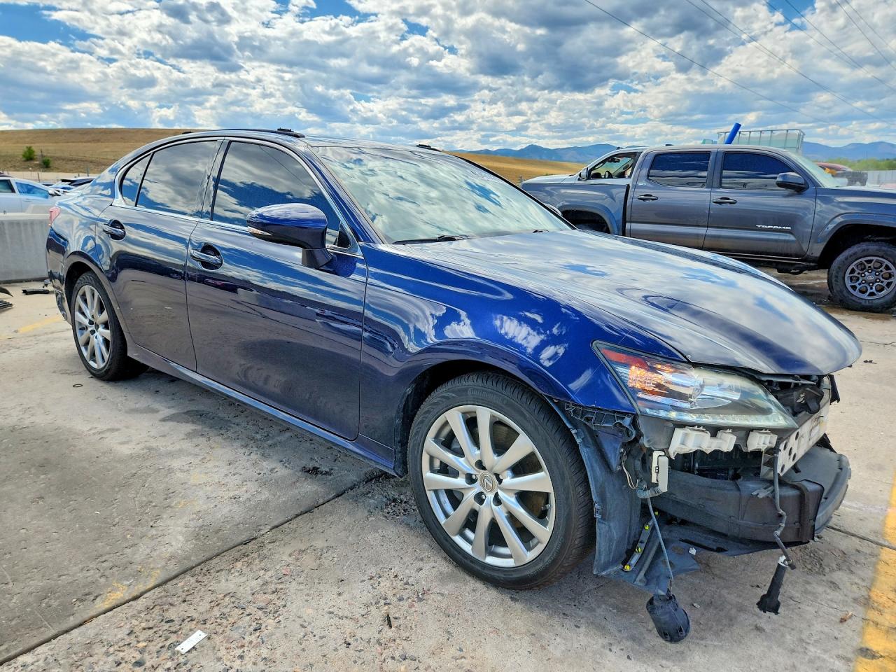 2013 Lexus Gs 350 Blue vin: JTHCE1BL2D5014243