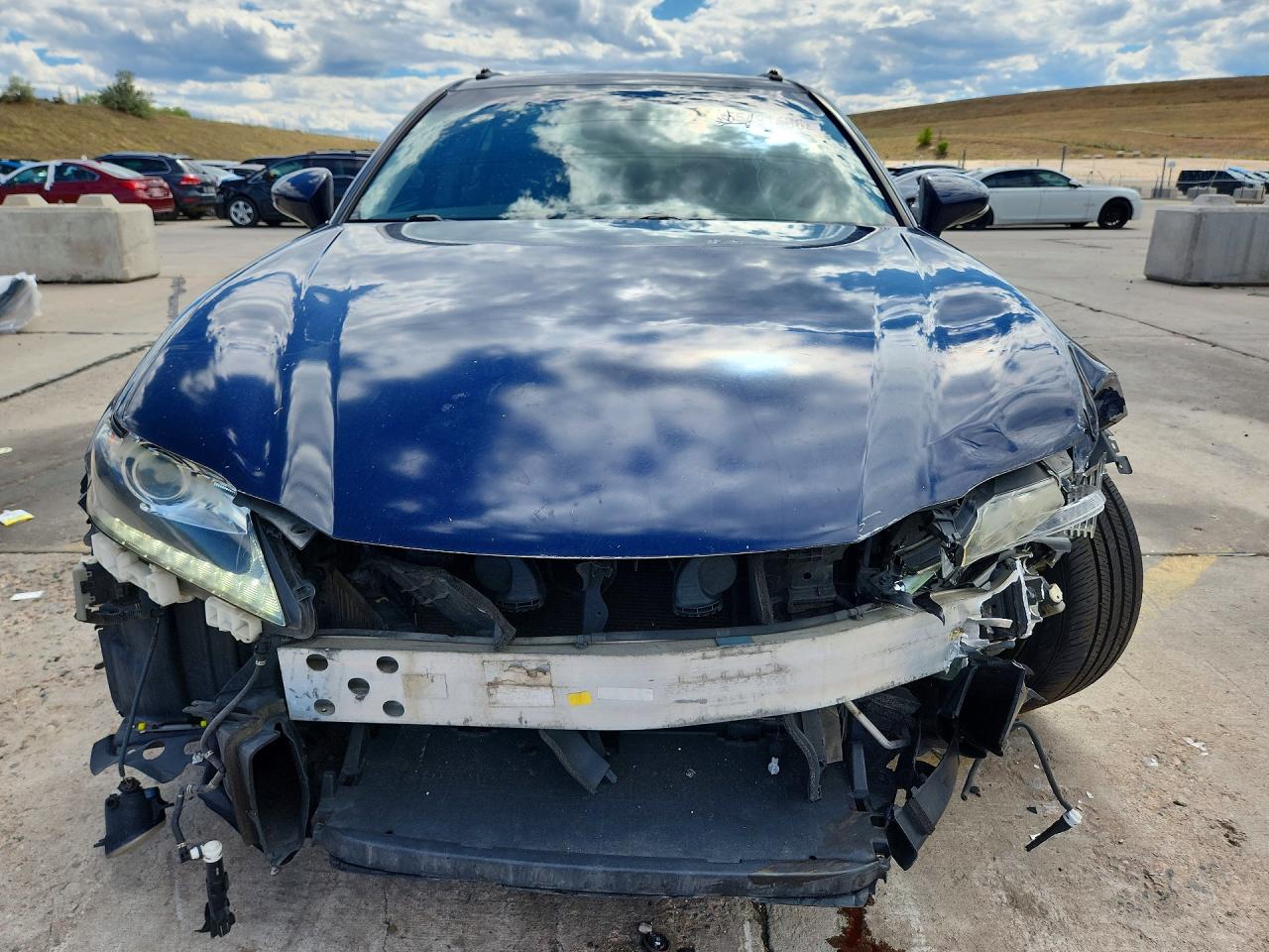 2013 Lexus Gs 350 Blue vin: JTHCE1BL2D5014243