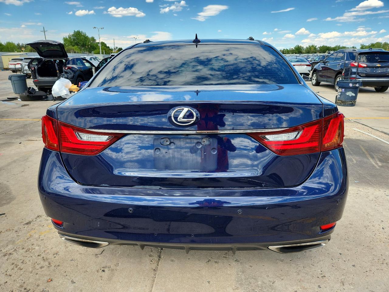 2013 Lexus Gs 350 Blue vin: JTHCE1BL2D5014243