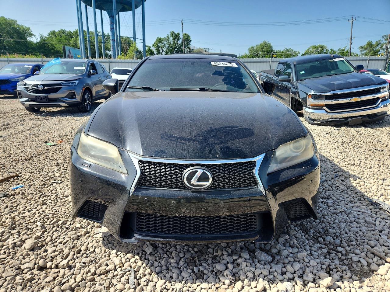 2013 Lexus Gs 350 Black vin: JTHCE1BL2D5014680