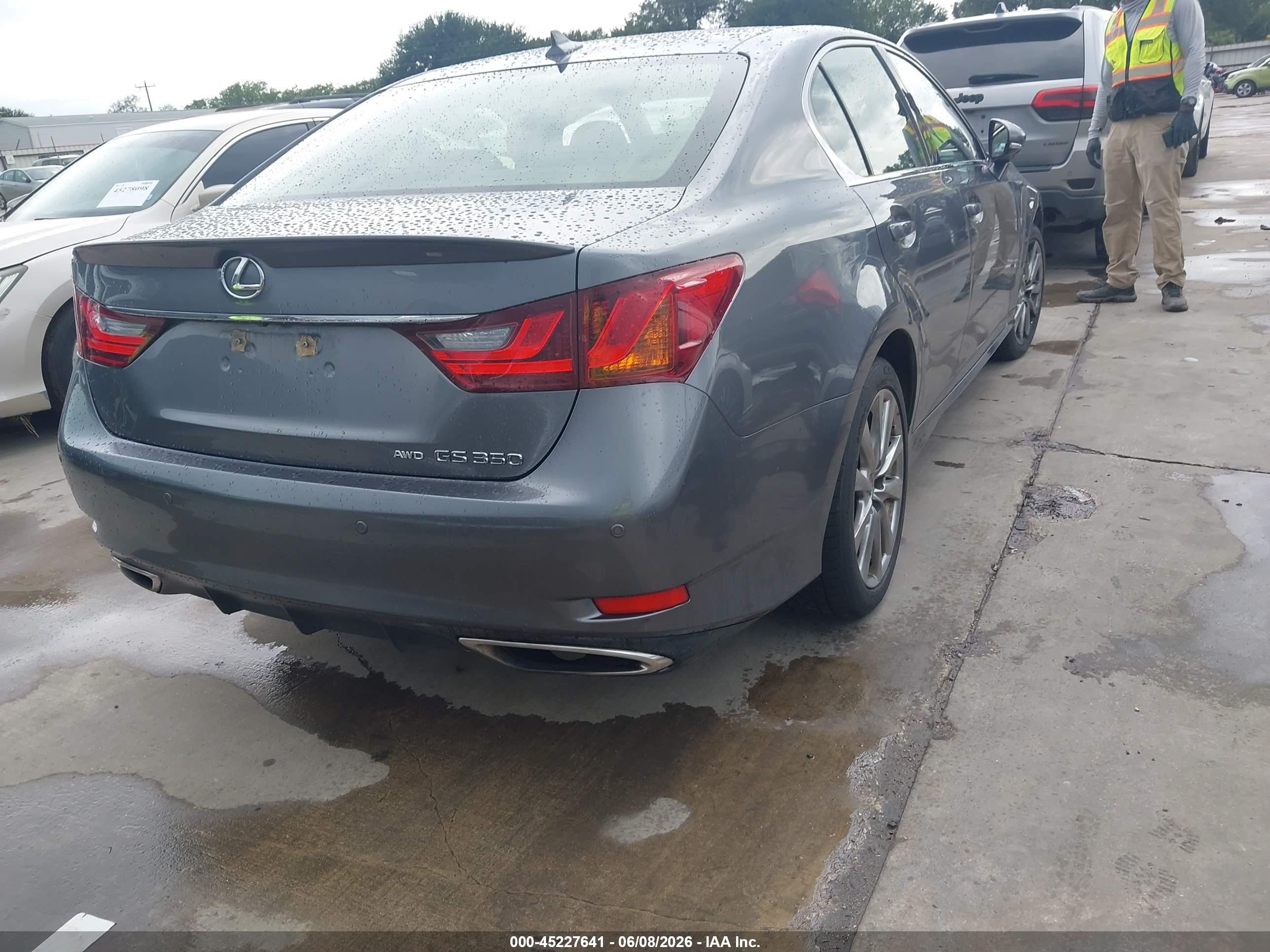 2013 Lexus Gs 350 Серый vin: JTHCE1BL2D5016705