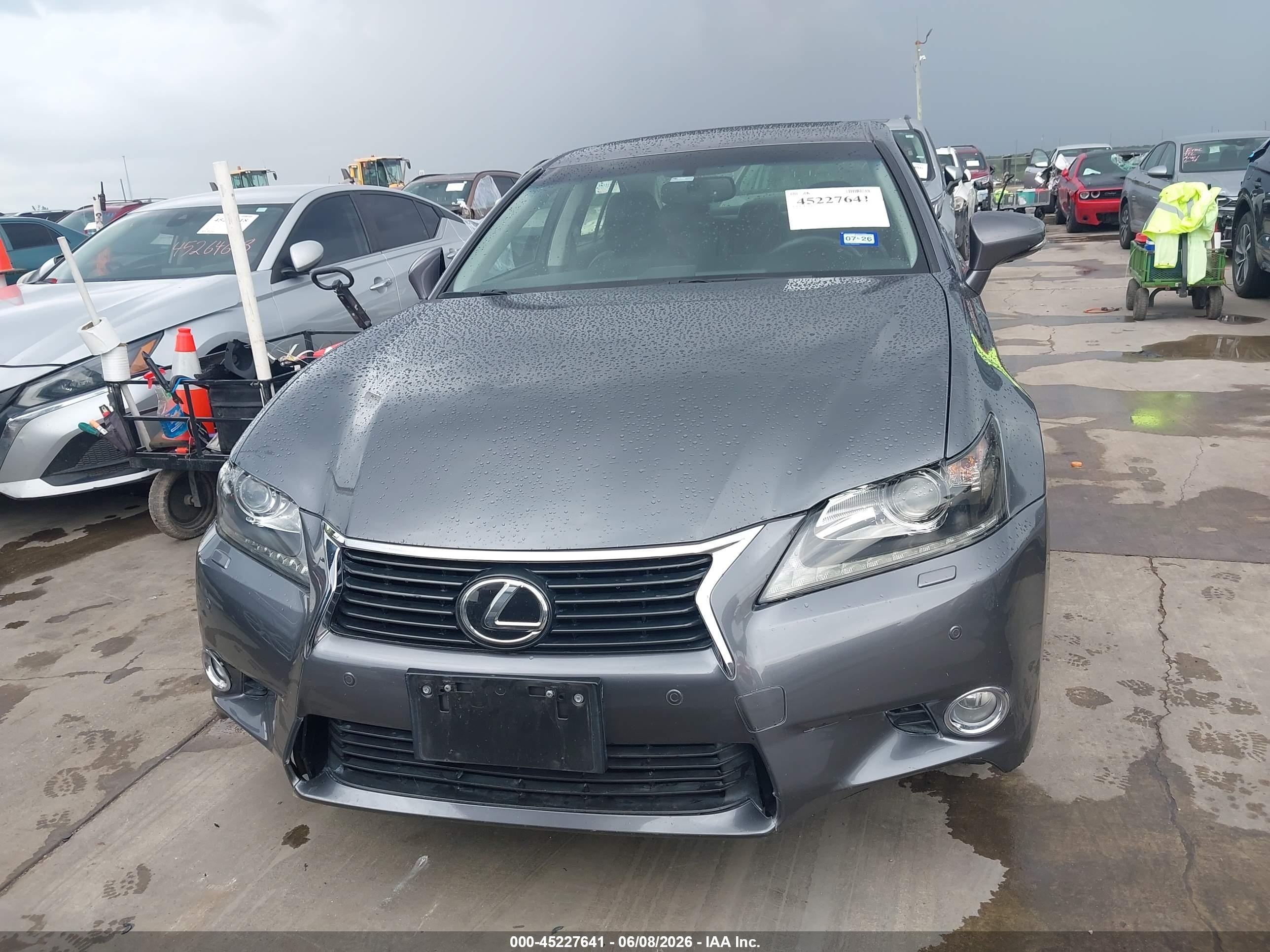2013 Lexus Gs 350 Серый vin: JTHCE1BL2D5016705