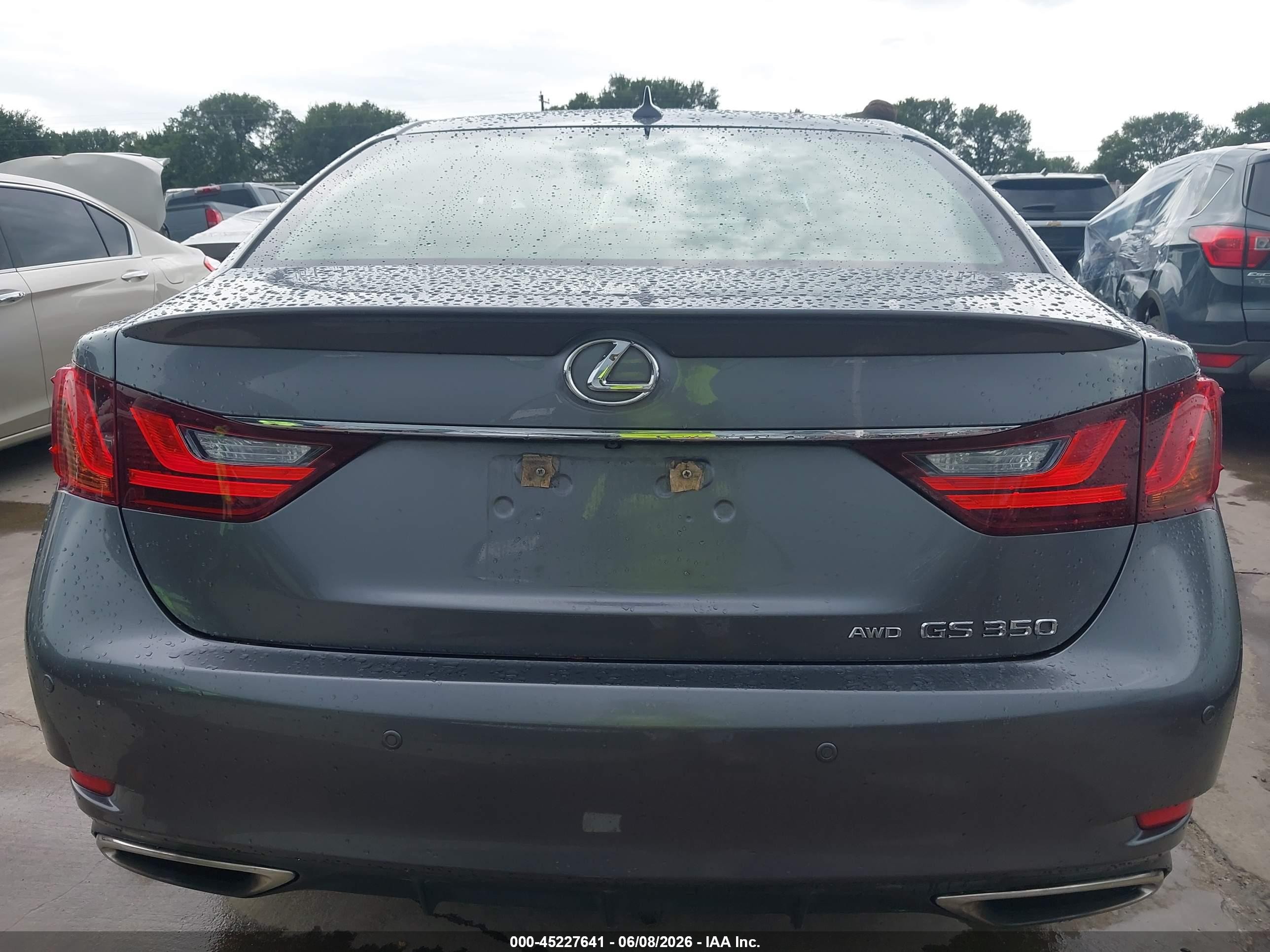 2013 Lexus Gs 350 Серый vin: JTHCE1BL2D5016705