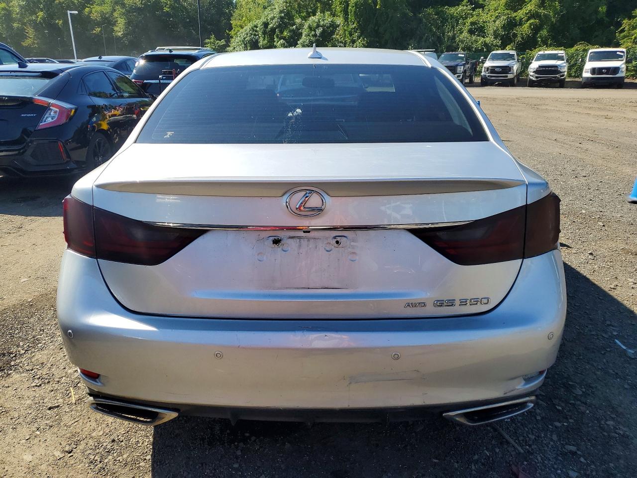 2013 Lexus Gs 350 Silver vin: JTHCE1BL2D5018406