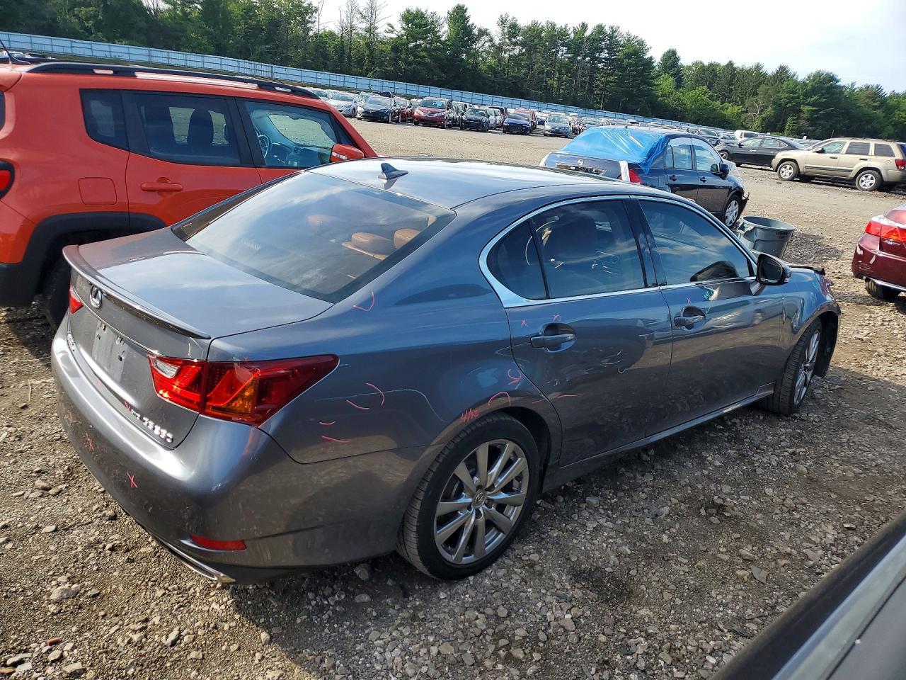 2014 Lexus Gs 350 Gray vin: JTHCE1BL2E5021307