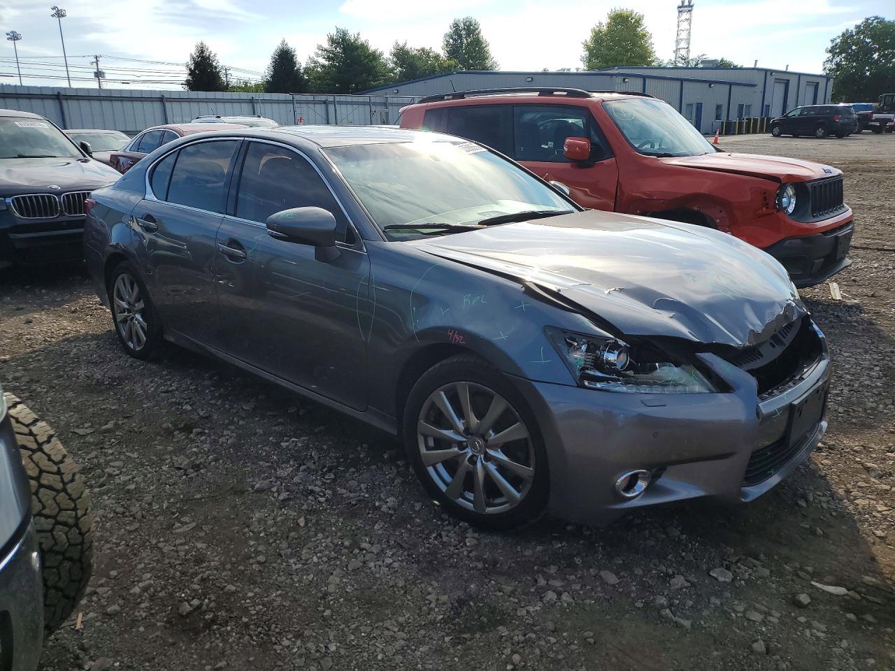2014 Lexus Gs 350 Gray vin: JTHCE1BL2E5021307