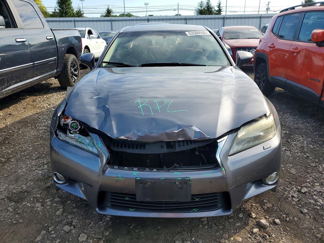 2014 Lexus Gs 350 Gray vin: JTHCE1BL2E5021307