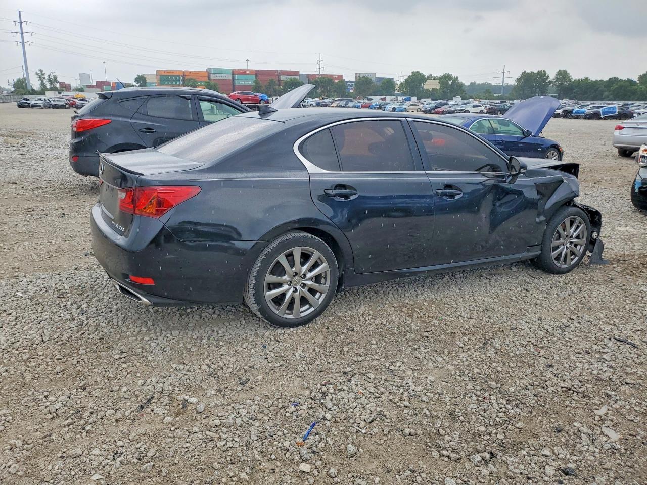 2015 Lexus Gs 350 Black vin: JTHCE1BL2FA004354