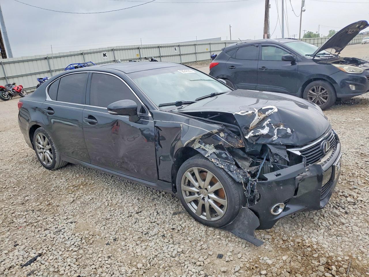 2015 Lexus Gs 350 Black vin: JTHCE1BL2FA004354
