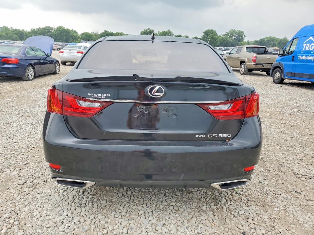 2015 Lexus Gs 350 Black vin: JTHCE1BL2FA004354