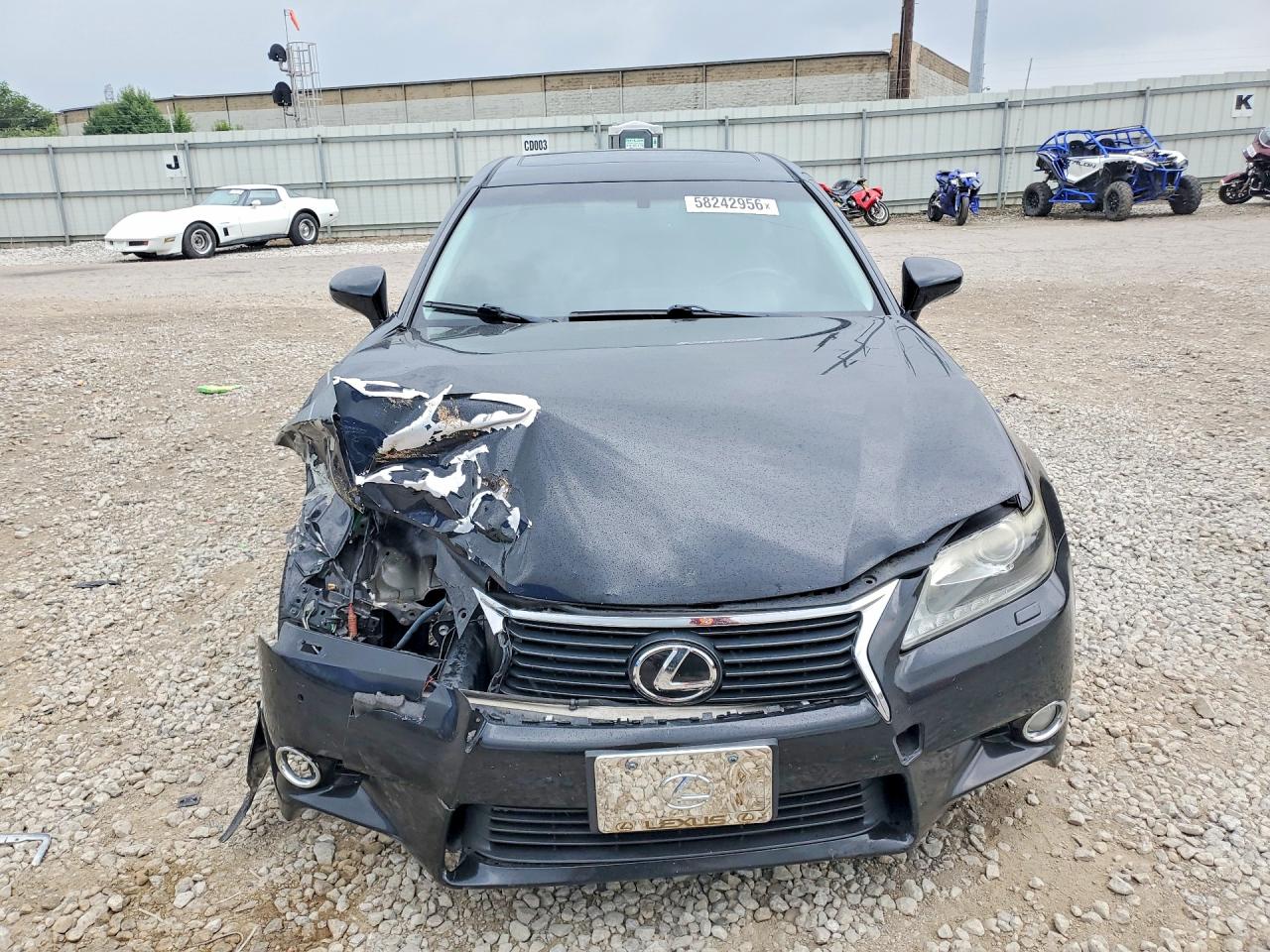 2015 Lexus Gs 350 Black vin: JTHCE1BL2FA004354