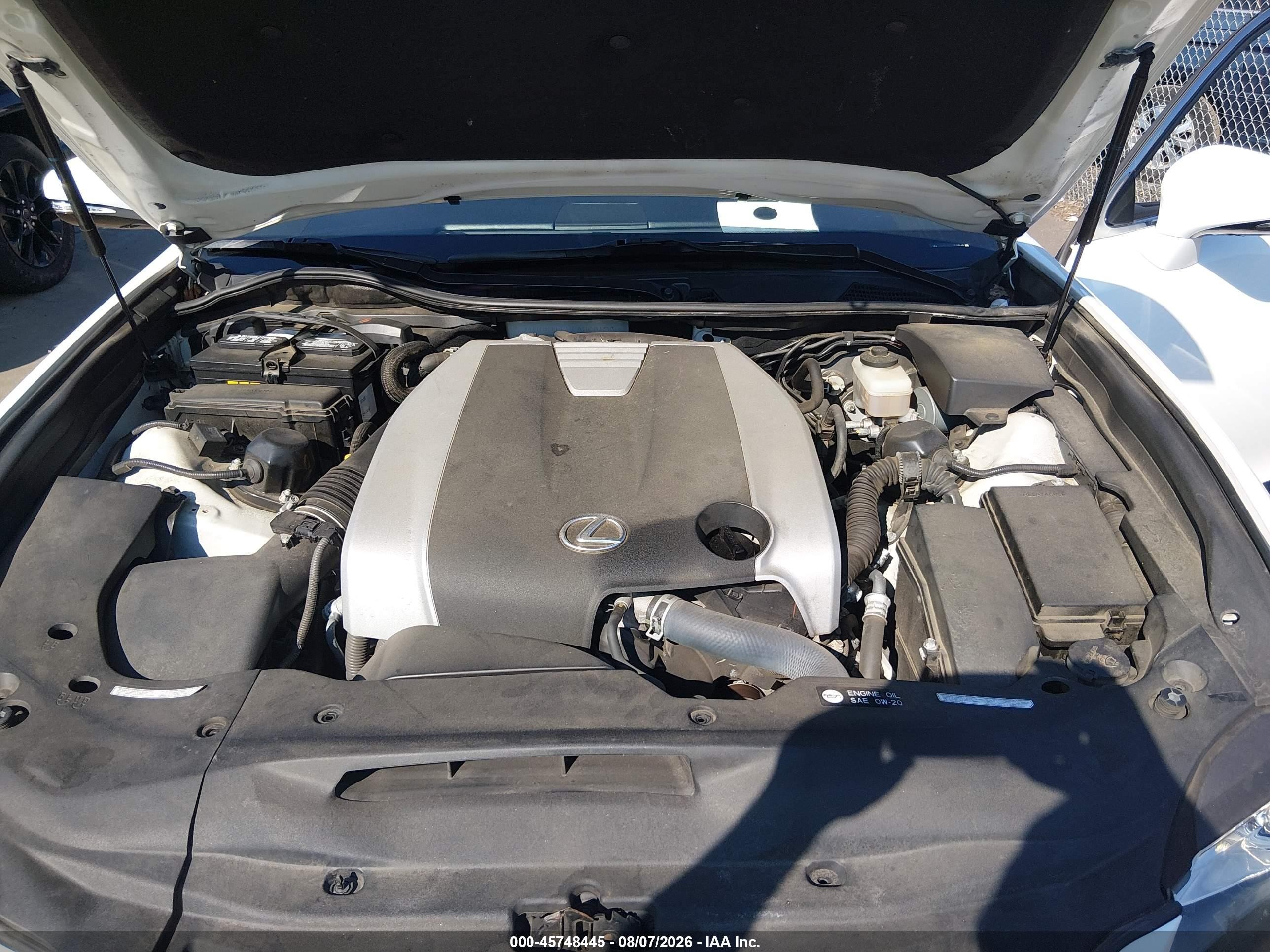 2015 Lexus Gs 350   White vin: JTHCE1BL2FA008128