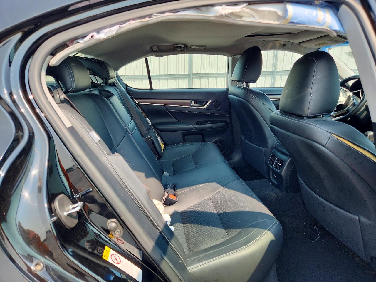 2015 Lexus Gs 350 Black vin: JTHCE1BL2FA008596