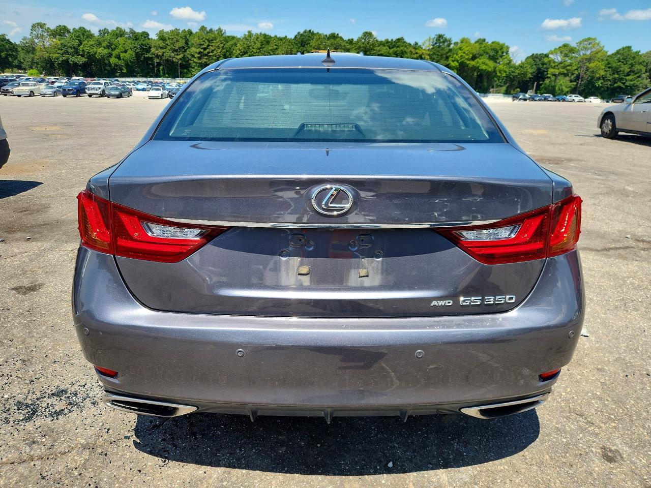 2013 Lexus Gs 350 Gray vin: JTHCE1BL3D5000366